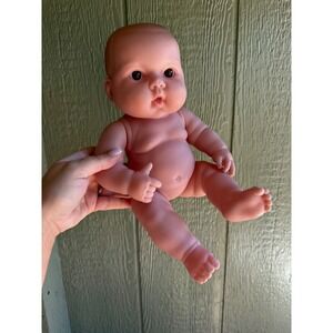 Vintage Berenguer Baby Doll Lifelike Vinyl Anatomically Correct Newborn Doll
